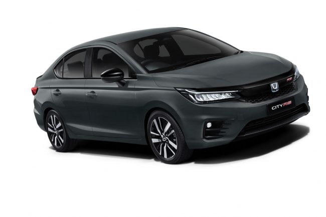 Honda City RS in grey colour