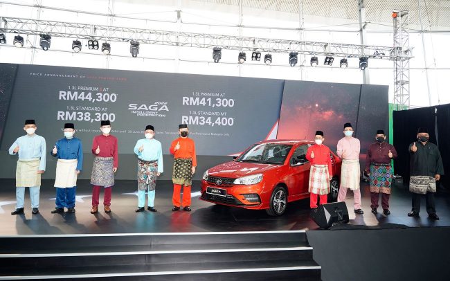 2022 Proton Saga launching