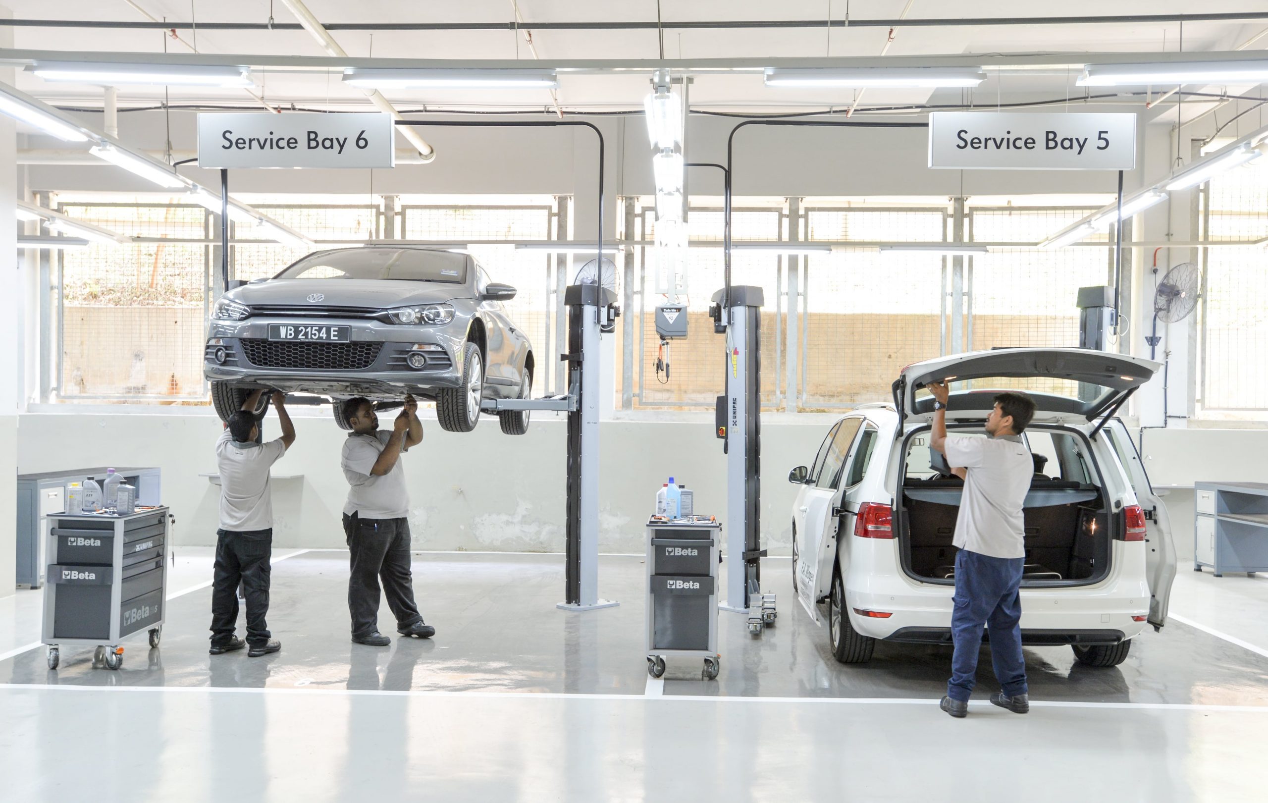 All Volkswagen Dealerships in Malaysia are now 3S and 4S centres